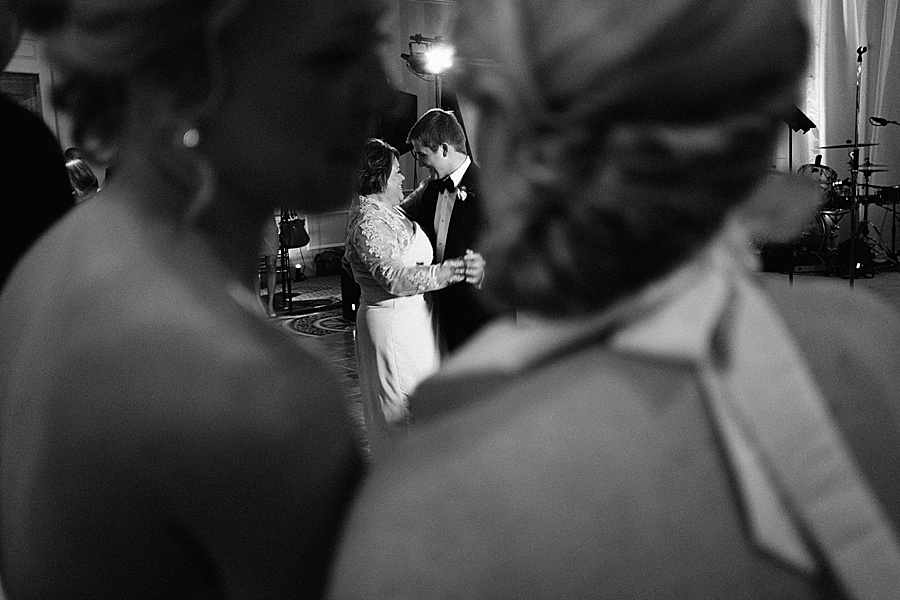 Mother son dance at the Carmel Country Club in Charlotte NC