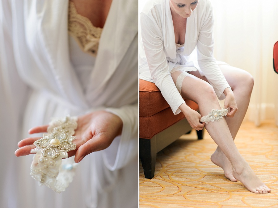 Bridal details at First United Methodist Church in Charlotte NC
